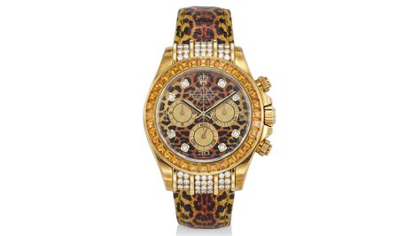 elton john rolex auction|elton john's leopard rolex.